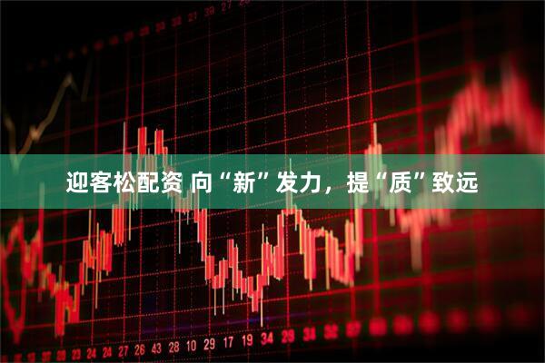 迎客松配资 向“新”发力，提“质”致远